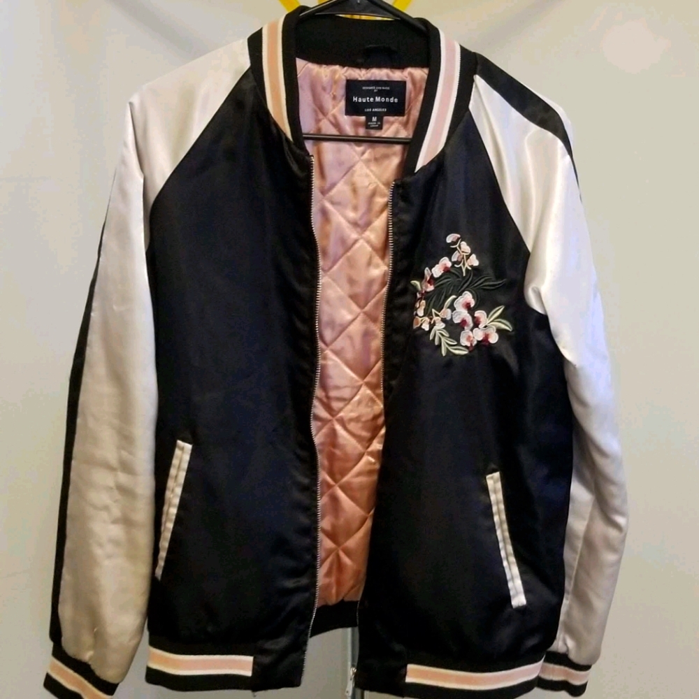Bomber Jacket with embroidery